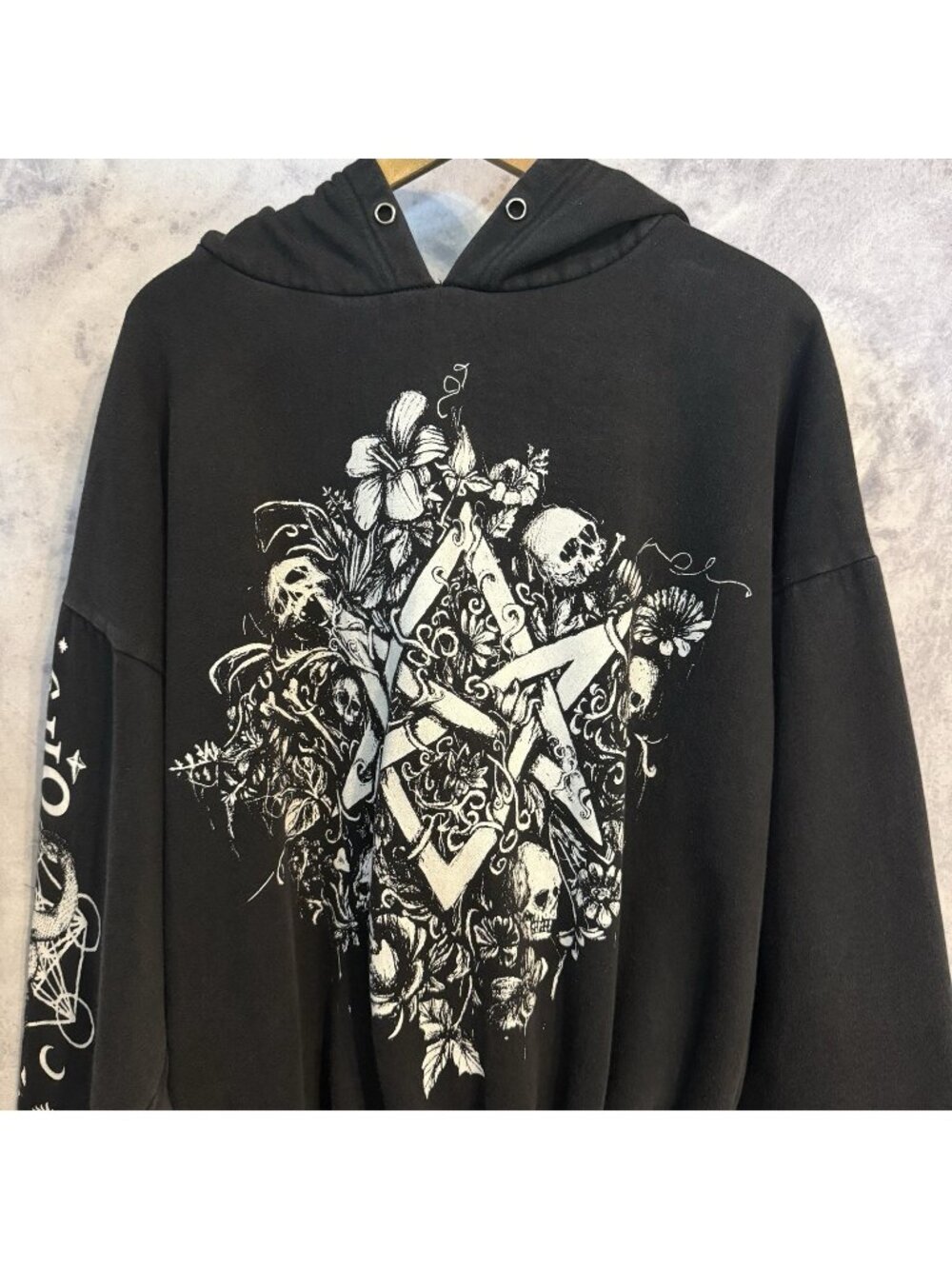 Jawbreaker Hoodie Black Grunge Emo Goth Sweatshirt Oversized Medium M